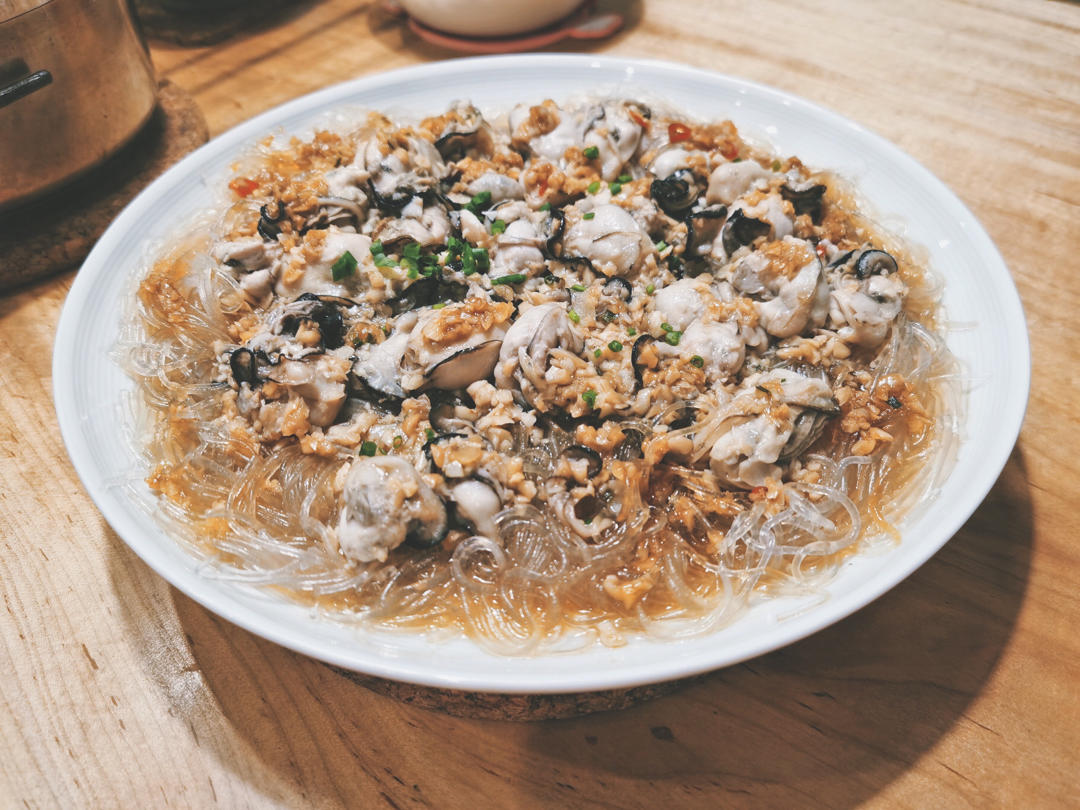 蒜蓉粉丝蒸蚝仔牡蛎肉