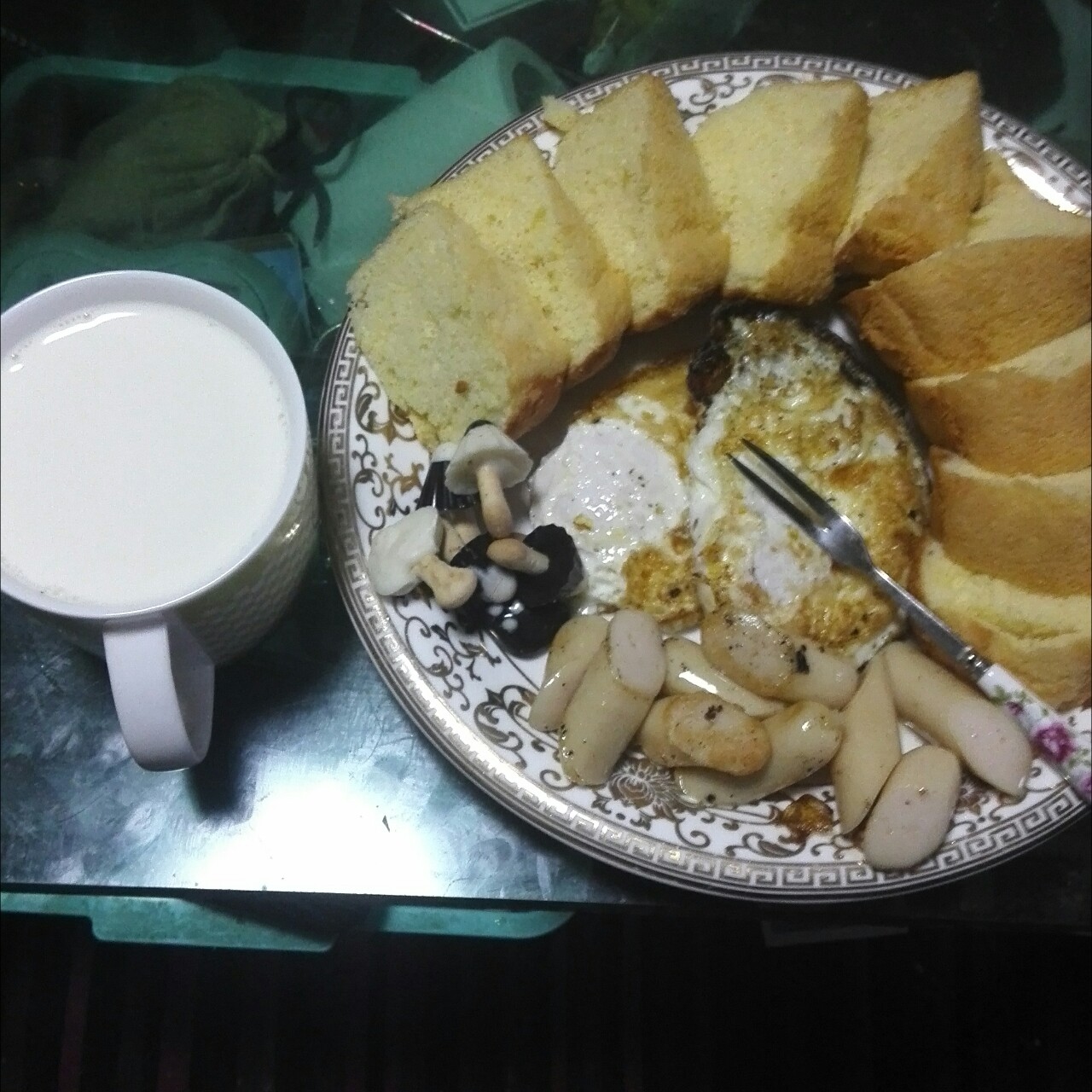 每天坚持为他做早餐