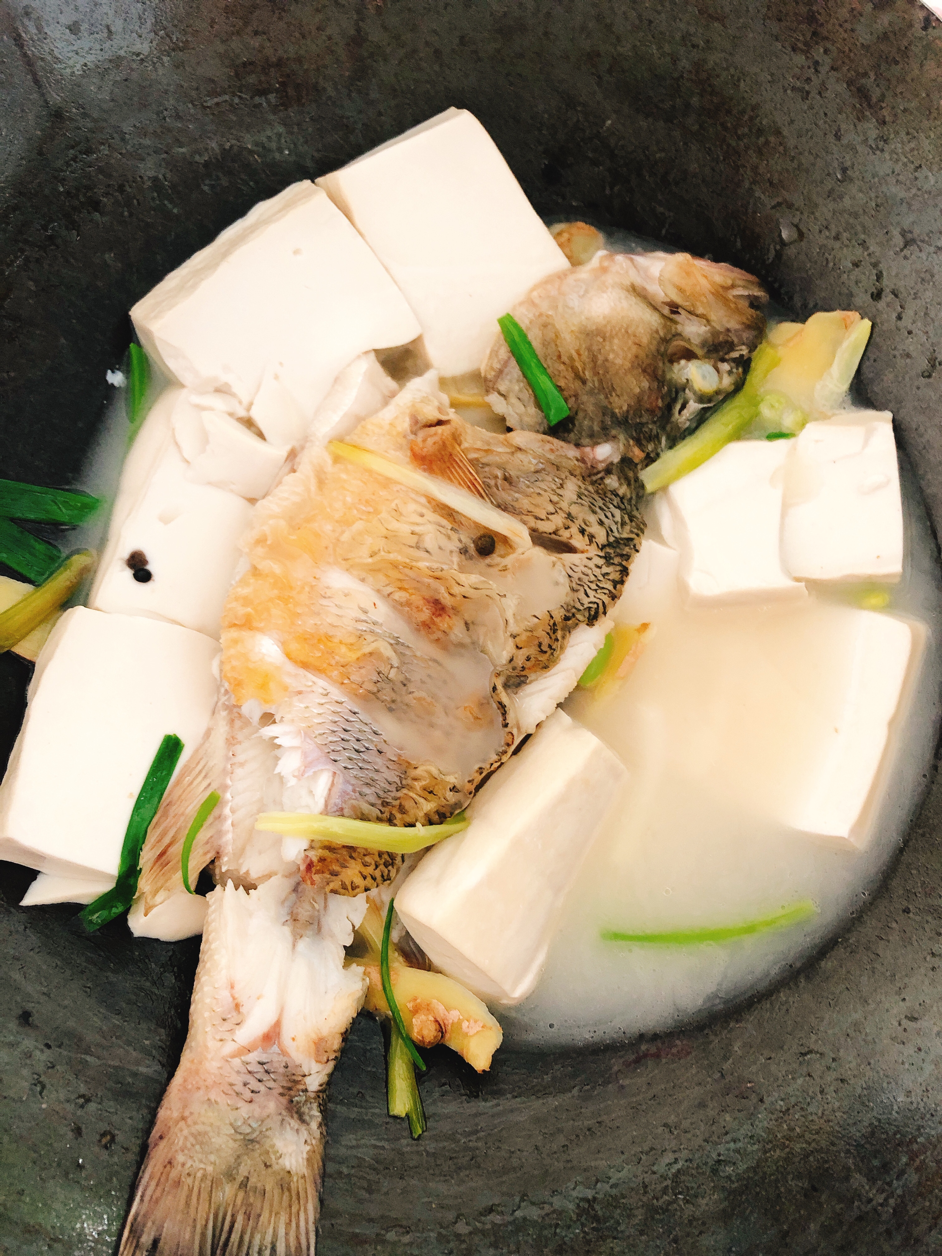 豆腐鲈鱼汤