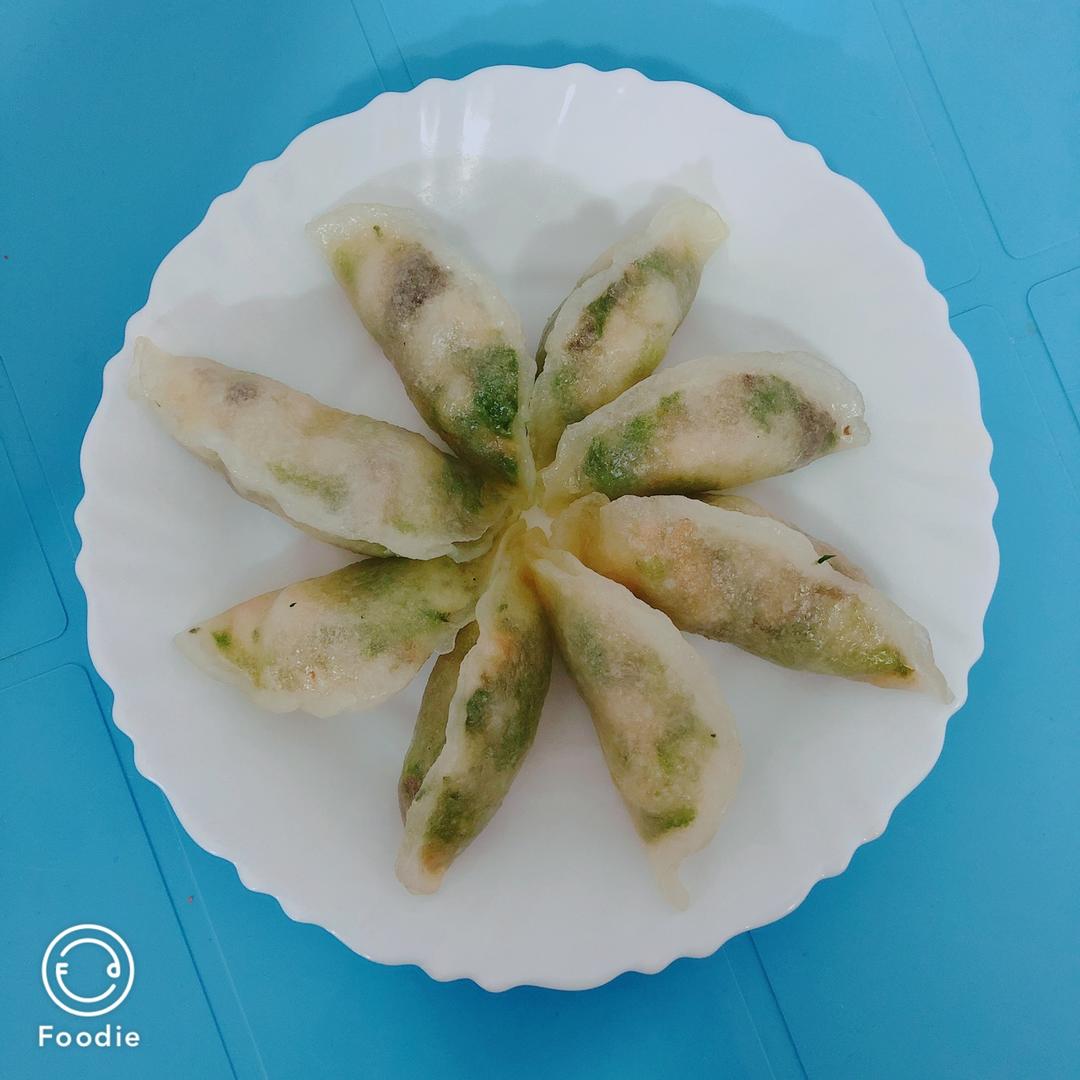 鲜虾青菜水晶饺【曼食慢语】