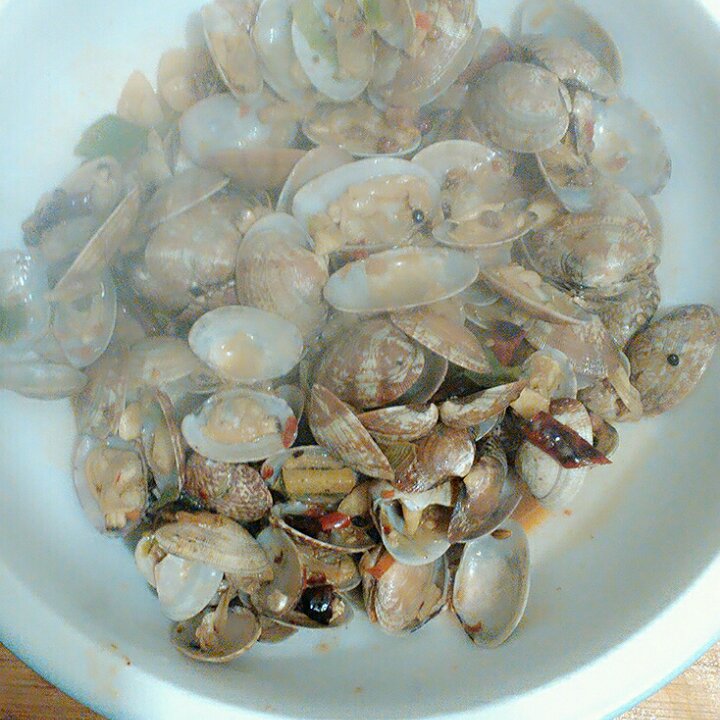 辣炒花甲