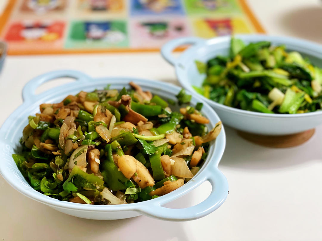 炒香菇马蹄