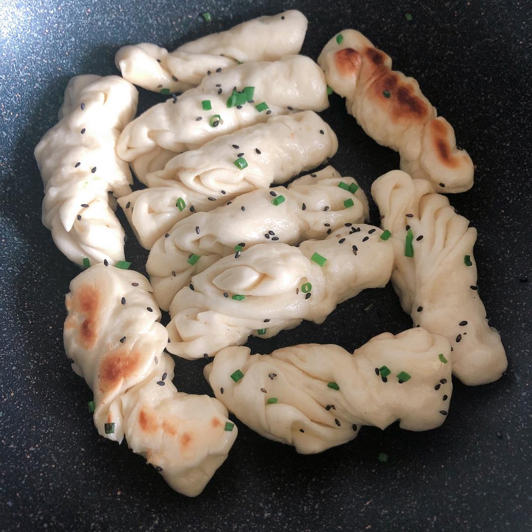 一定要做！—煎卷子【生煎花卷】