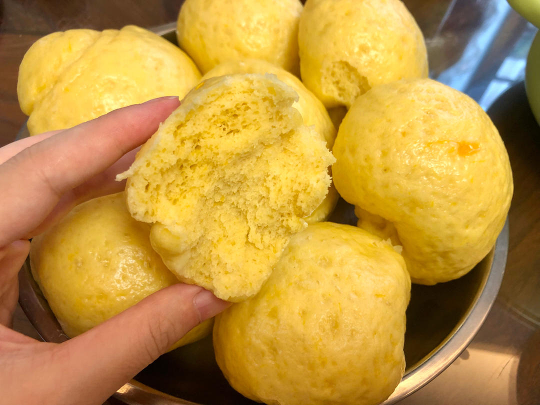 红豆红枣馅南瓜玉米馒头