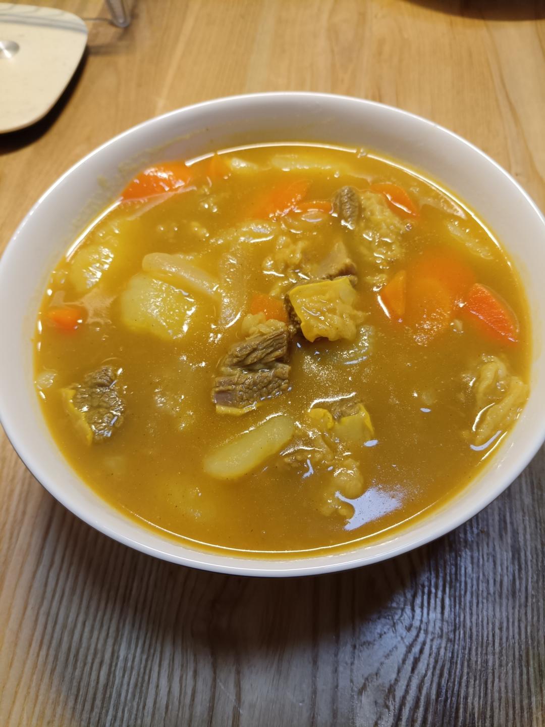 咖喱牛肉土豆