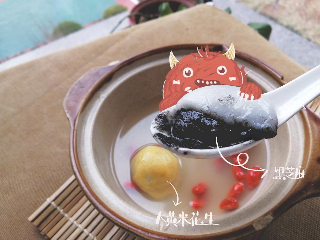小高姐的芝麻流心汤圆