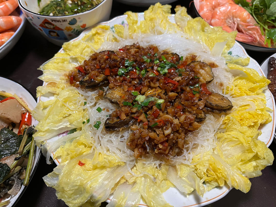 鲍鱼粉丝娃娃菜