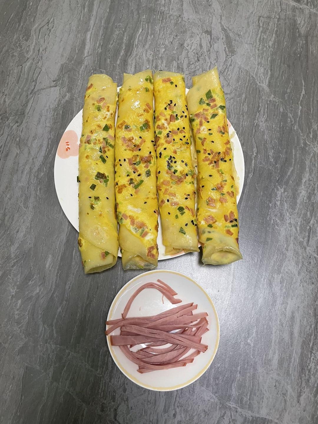 超软筋道的鸡蛋软饼