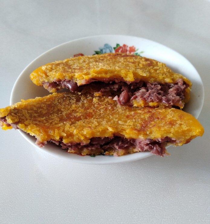 小姐姐都爱吃的红豆南瓜饼