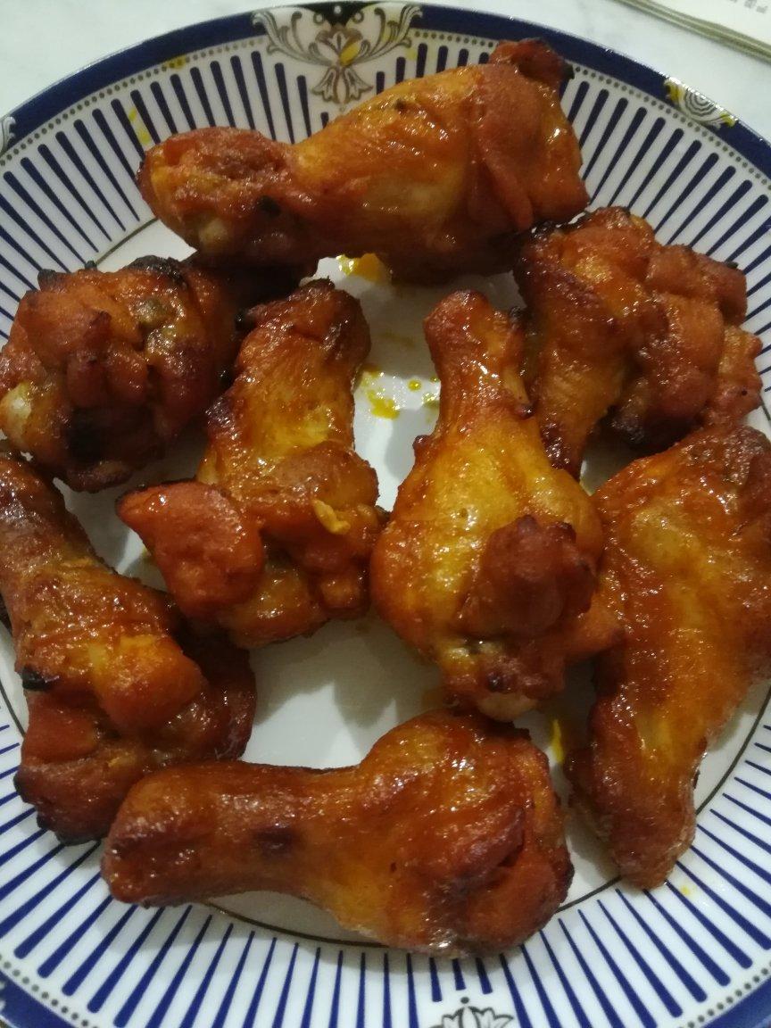 奥尔良烤鸡翅、烤鸡腿——快手版