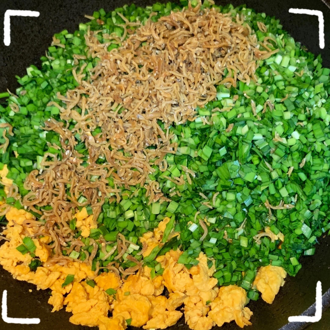 韭菜鸡蛋素饺子（附韭菜不出水绝招）