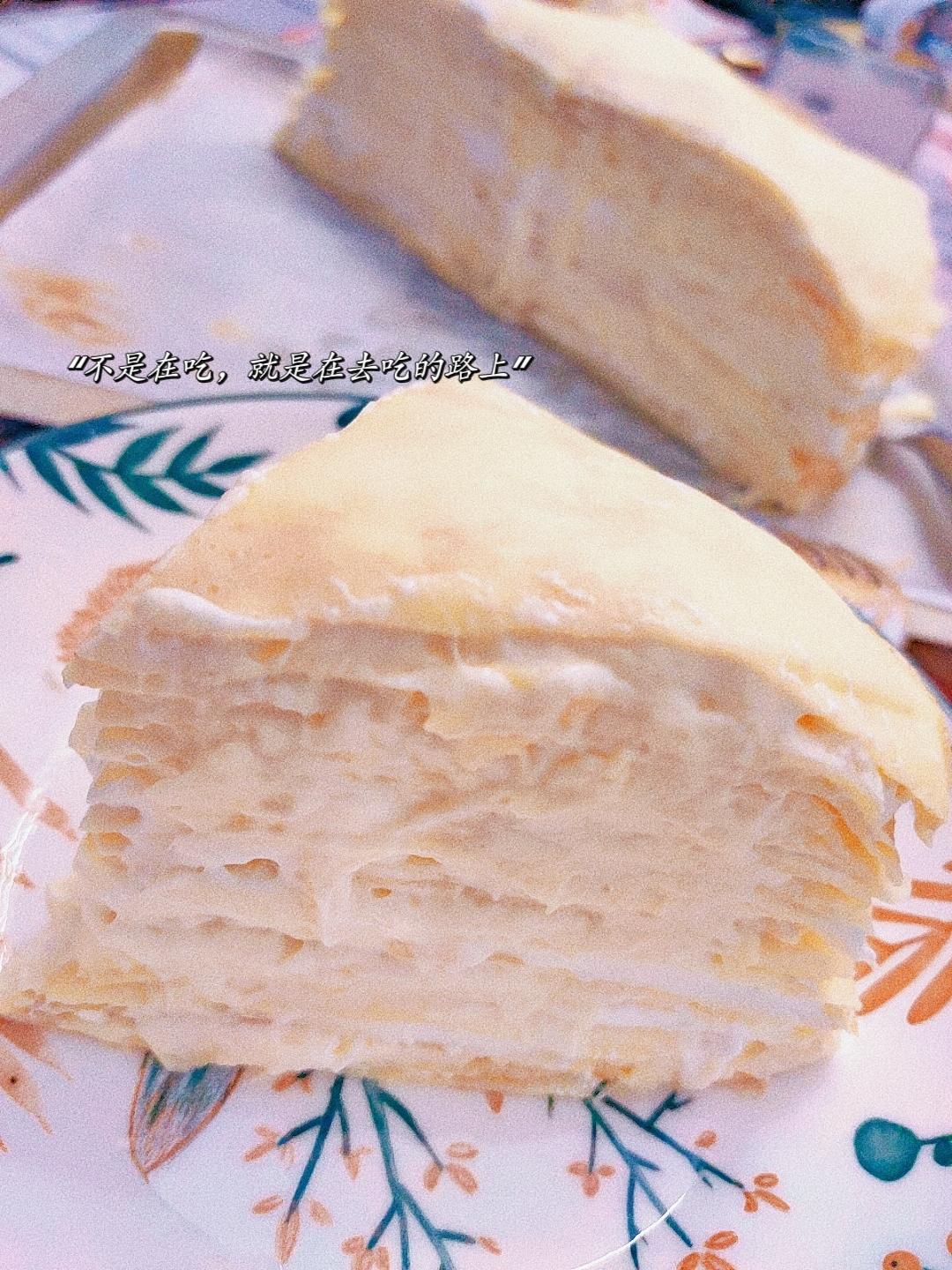 8寸活底模榴莲千层（新手版）