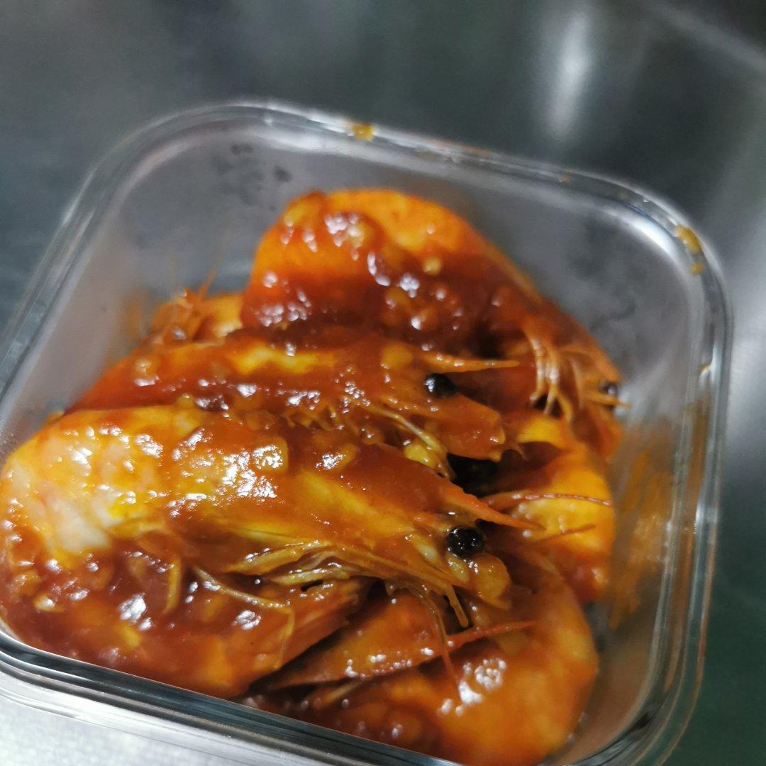 最简单好做的茄汁大虾😄