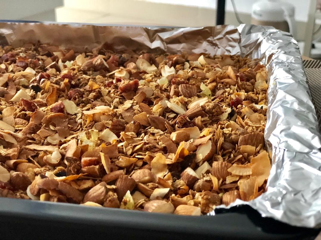 Granola 无油低卡烤燕麦片