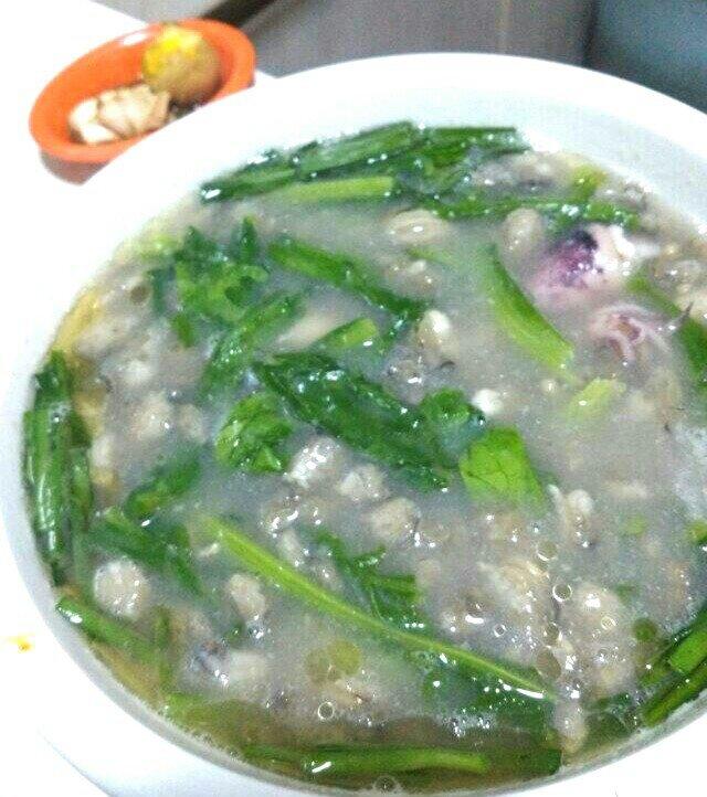 酸菜丝瓜海蛎汤