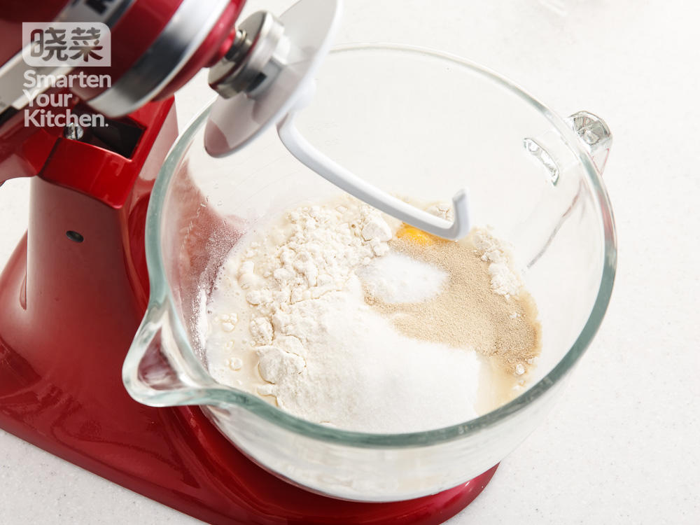 纯奶手撕吐司的做法 步骤1