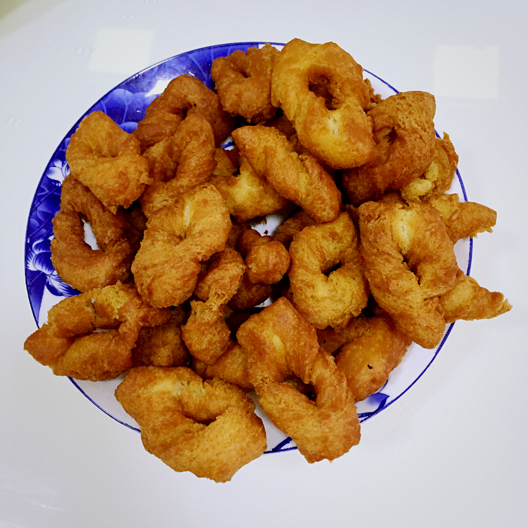 阳光明媚-58做的套环 儿时点心 作者来自于:云儿家餐桌