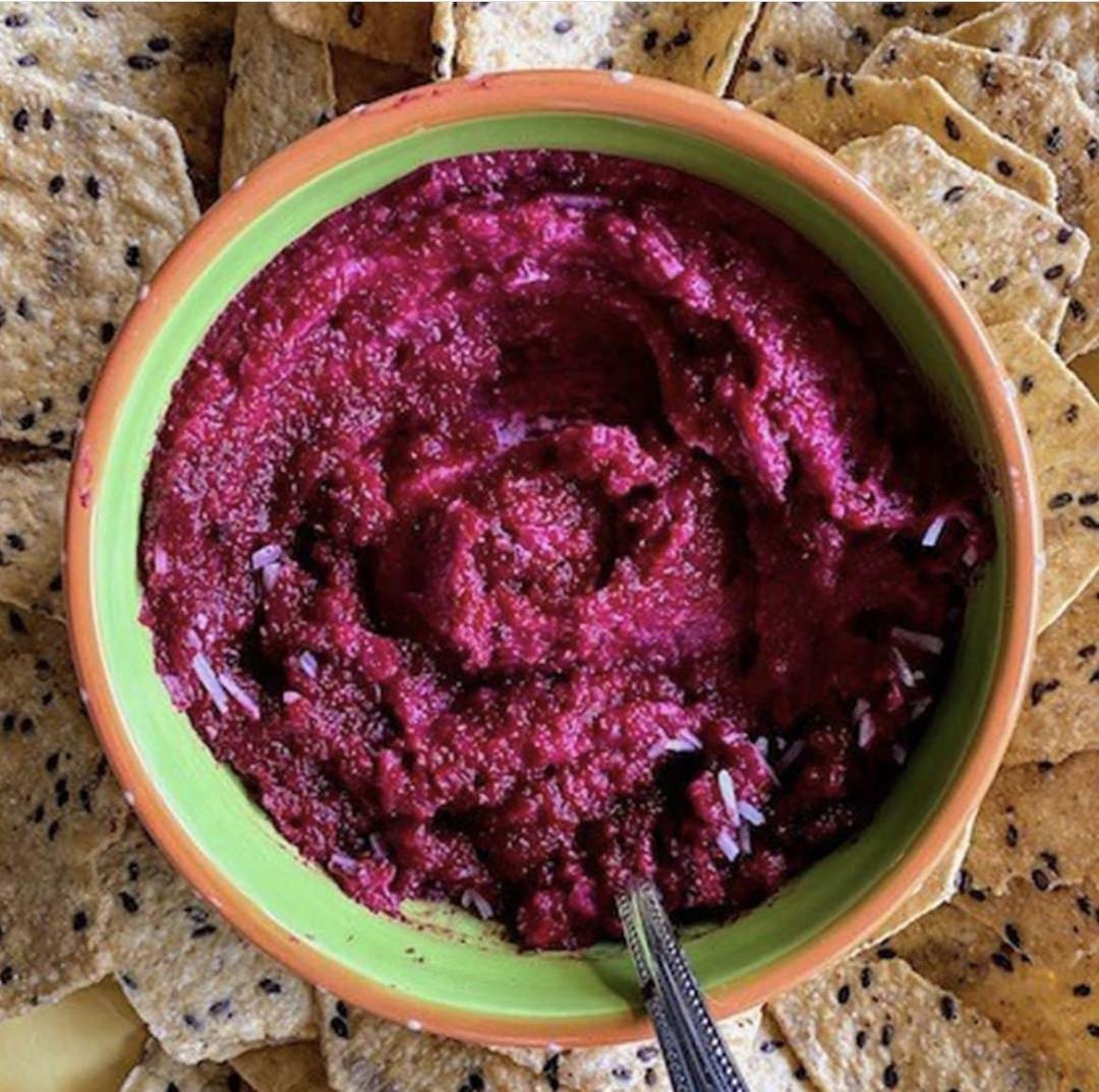 丝滑红菜头酸奶酱Creamy Beetroot & Yoghurt Dip