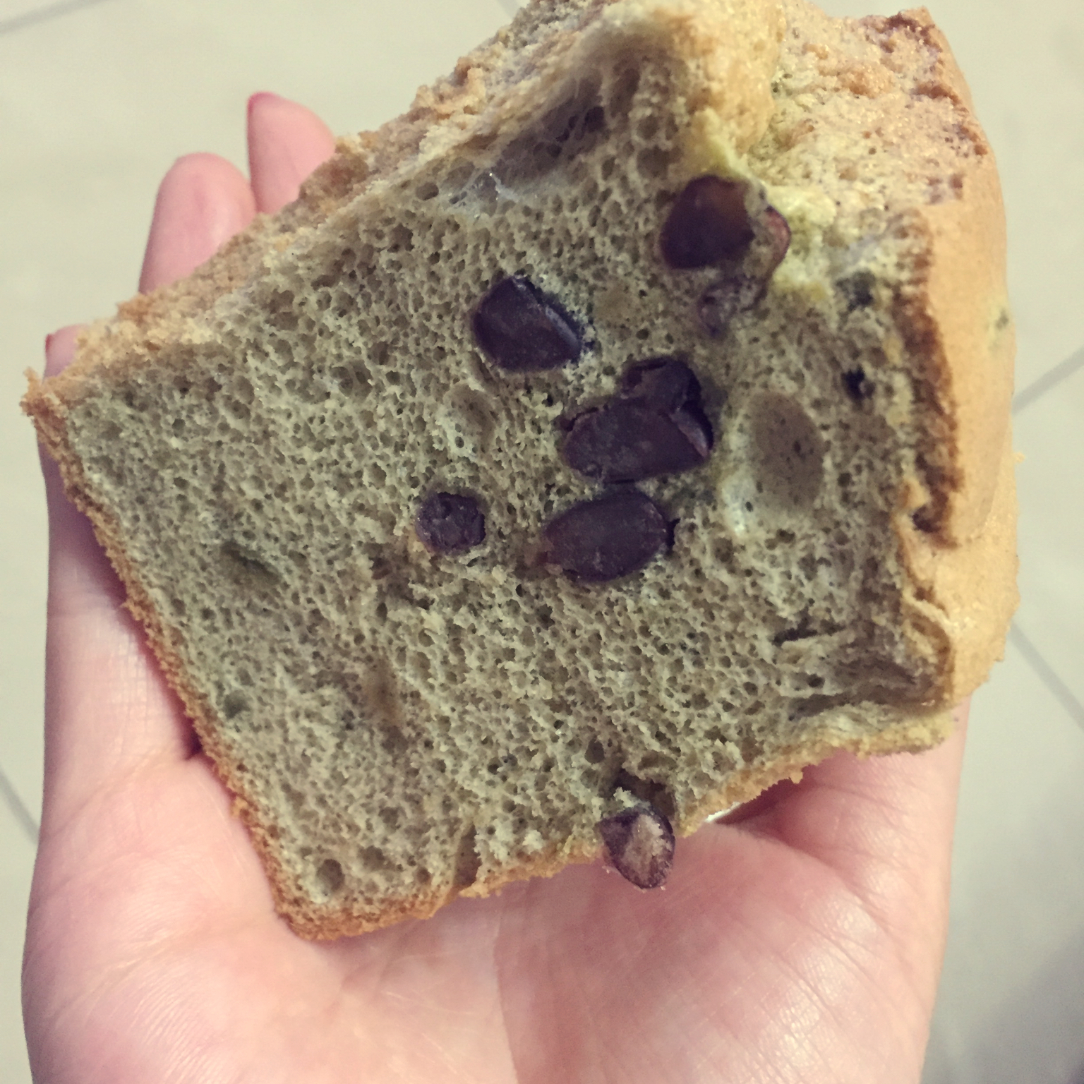 抹茶蜜豆戚风