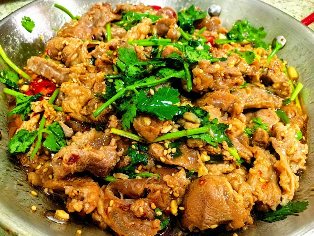 丈母娘吃了都夸的凉拌香菜牛肉