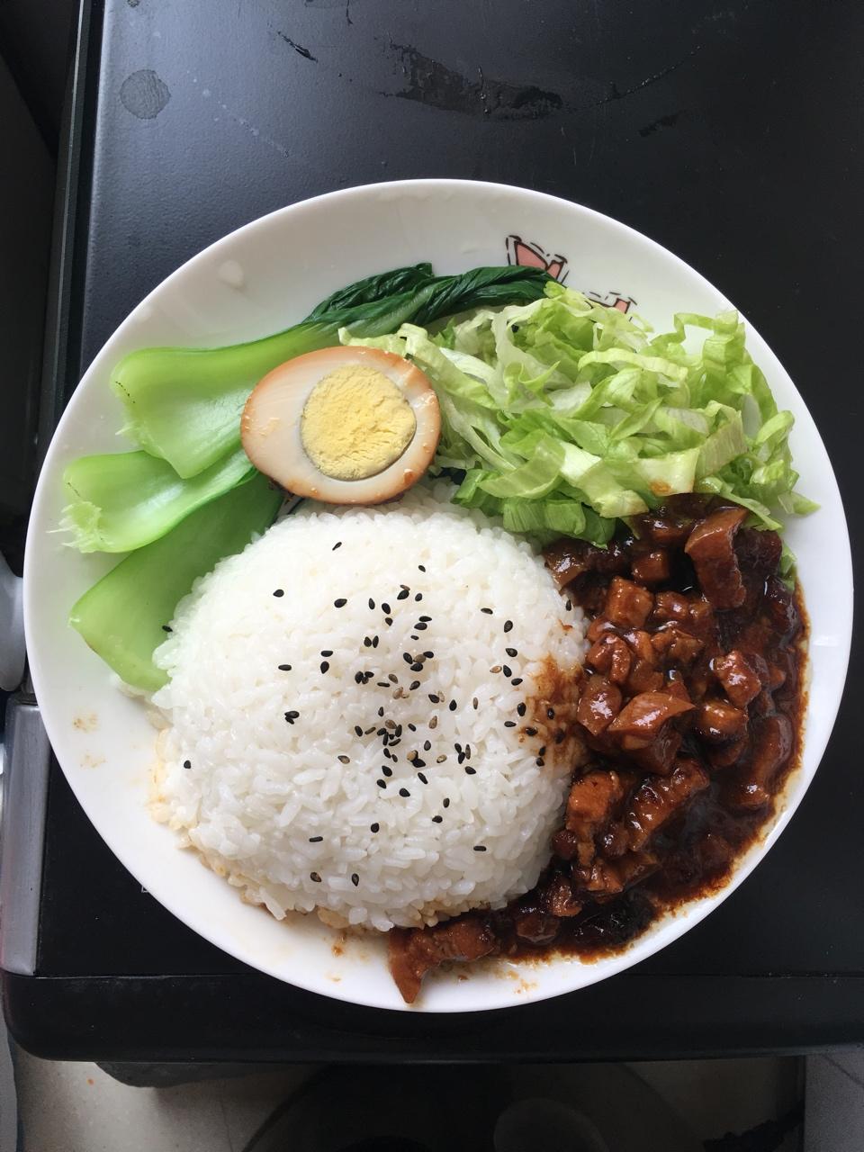 台湾卤肉  台湾卤肉饭Braised Pork Rice