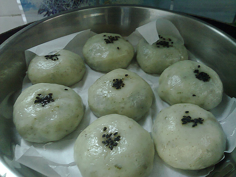 艾糍（艾草青团）