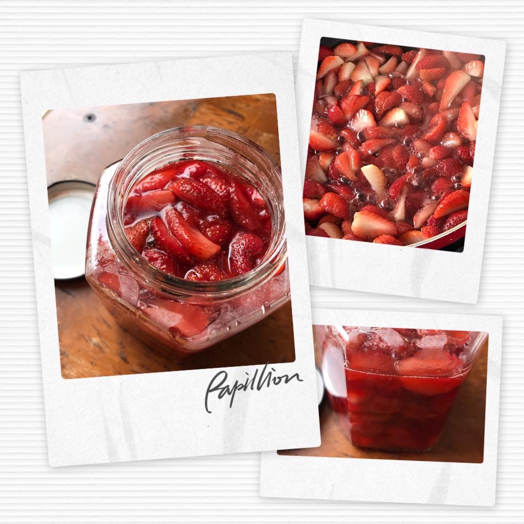 自制无添加草莓酱