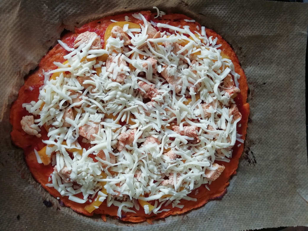 红薯crust披萨的做法 步骤3