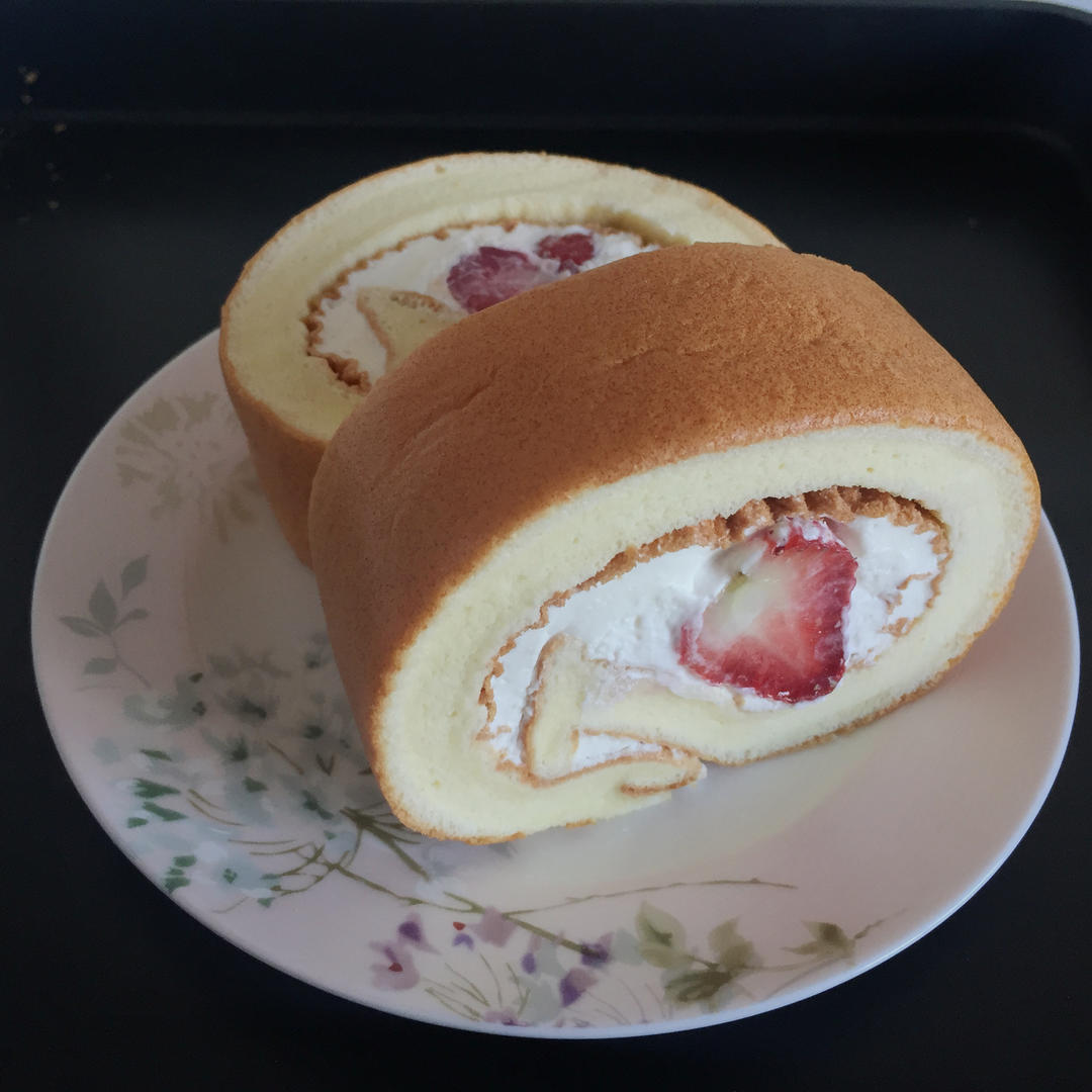 原味蛋糕卷(后蛋法)