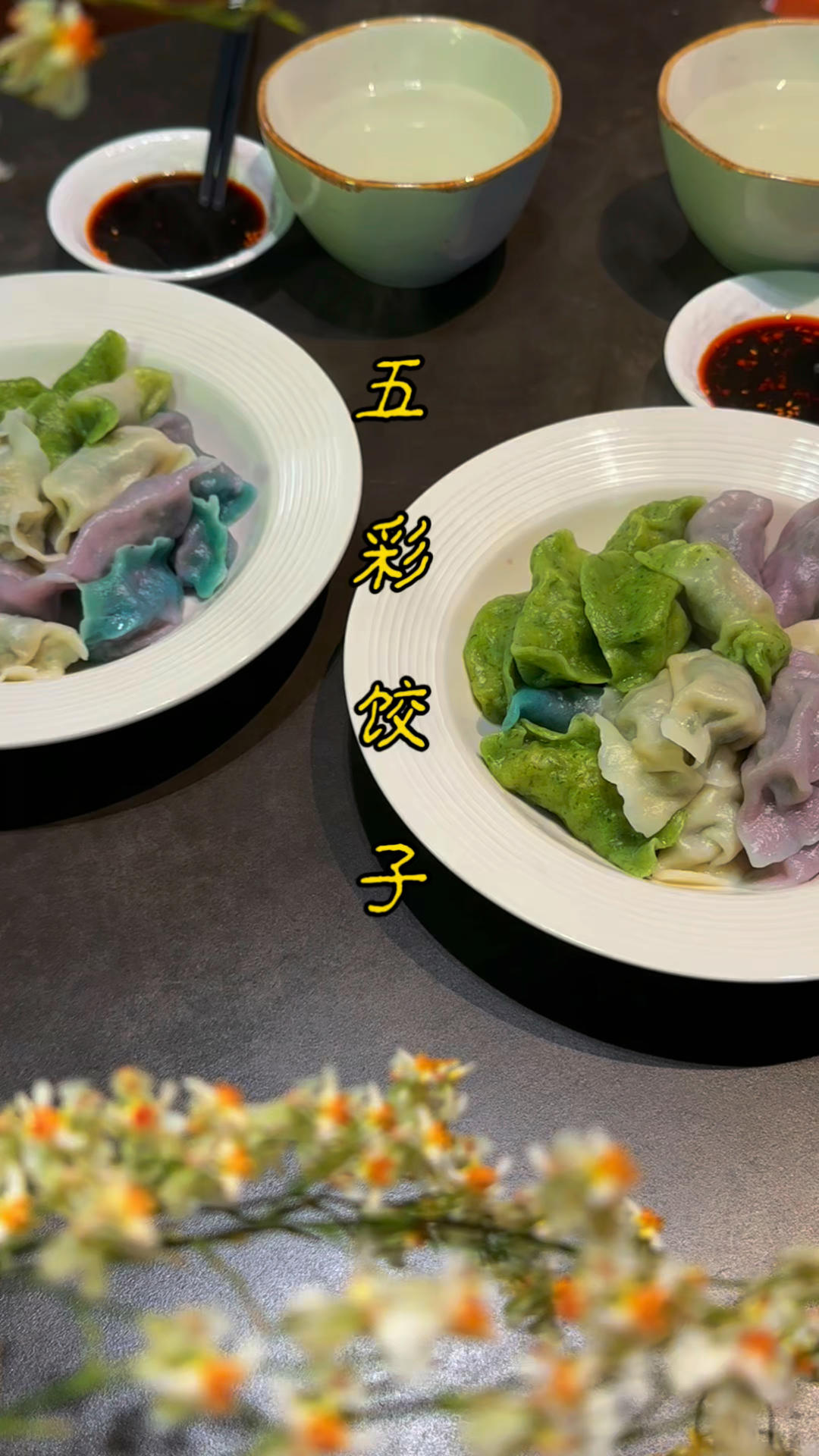 彩色饺子（冬至仪式感）