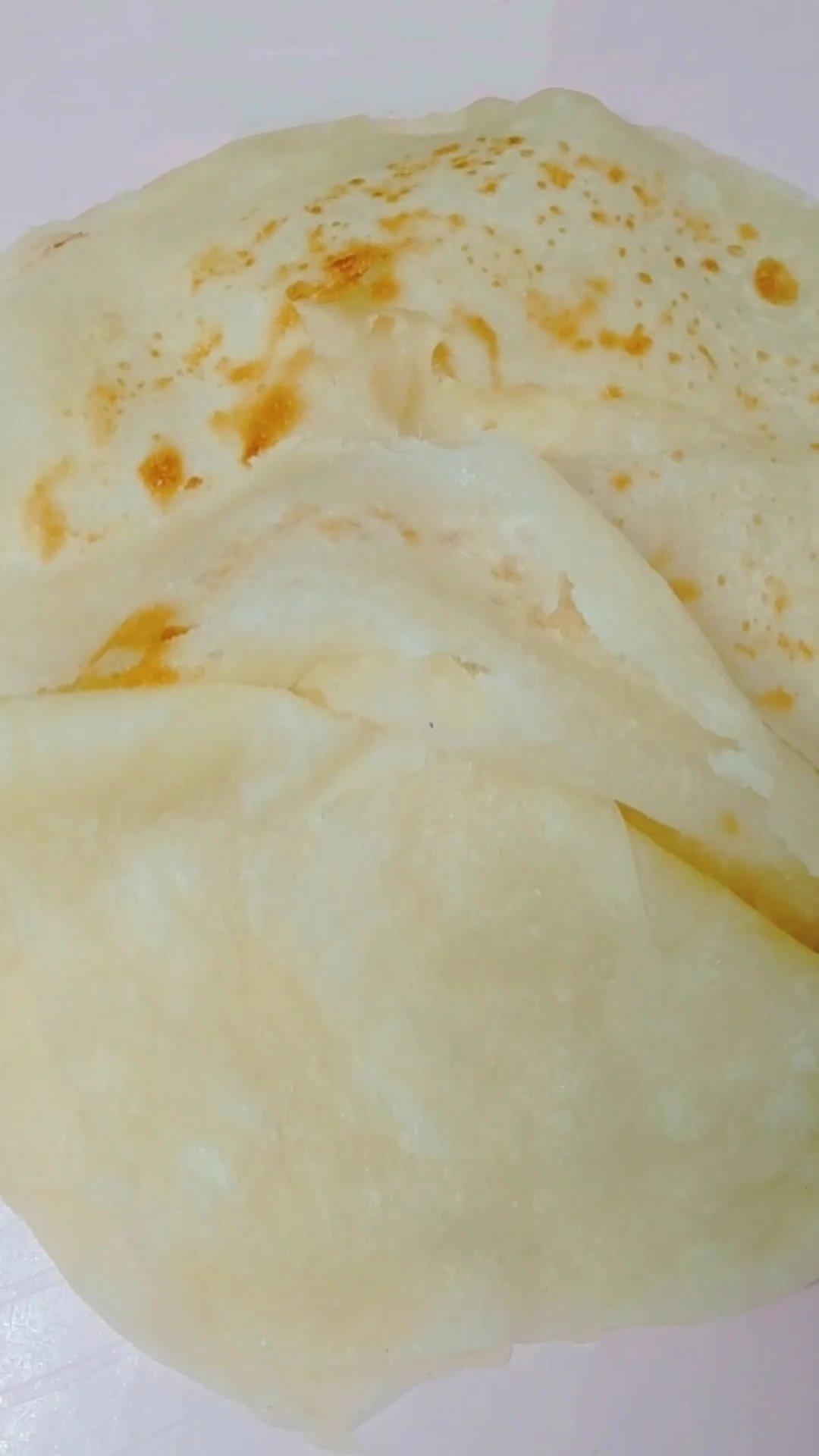 好吃的家常油饼，柔软多层，凉了也不硬