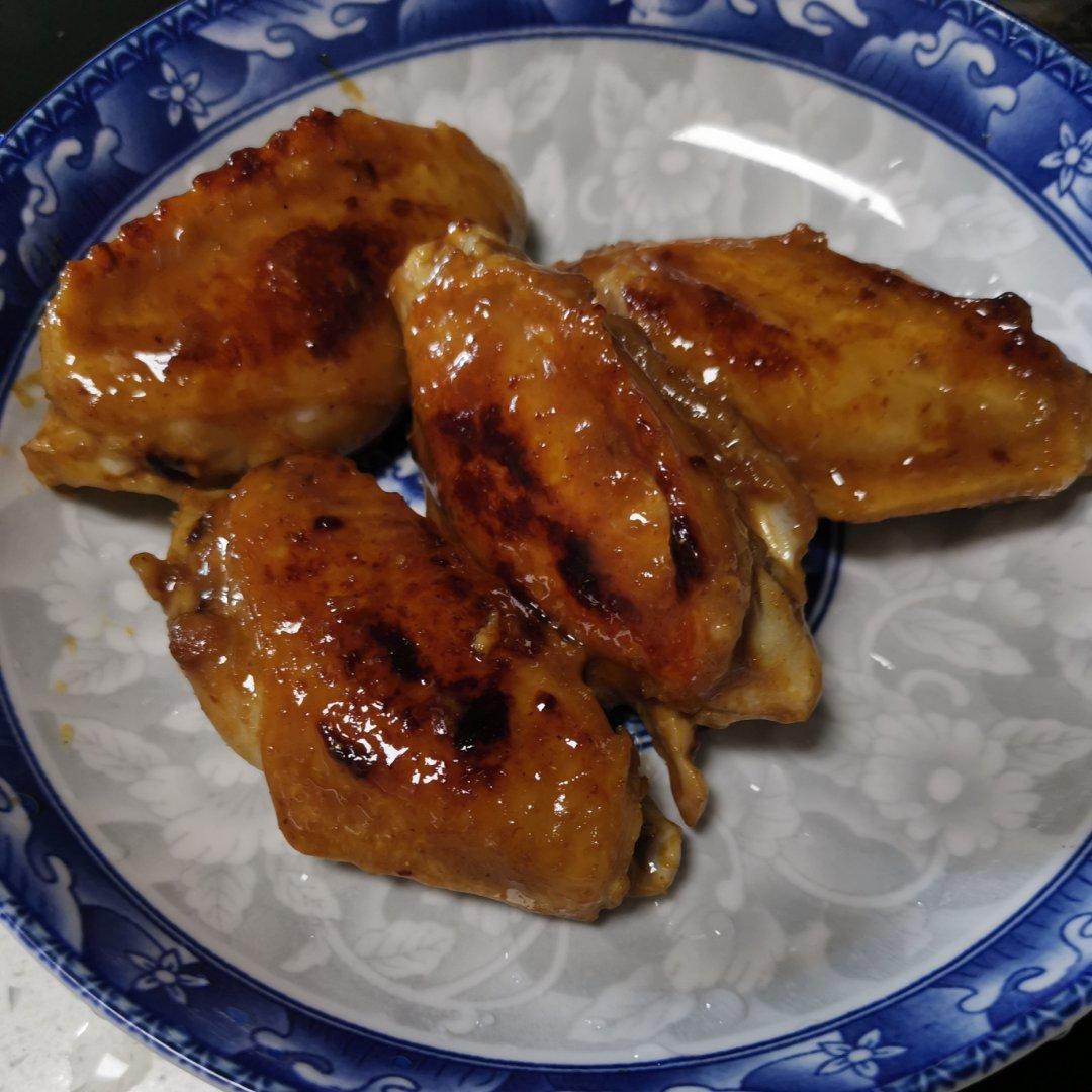 超快手孜然蜂蜜煎鸡翅