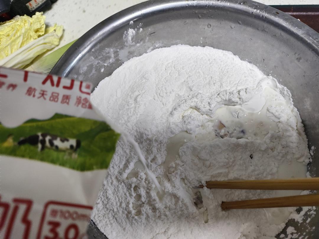 纯奶手撕吐司的做法 步骤1