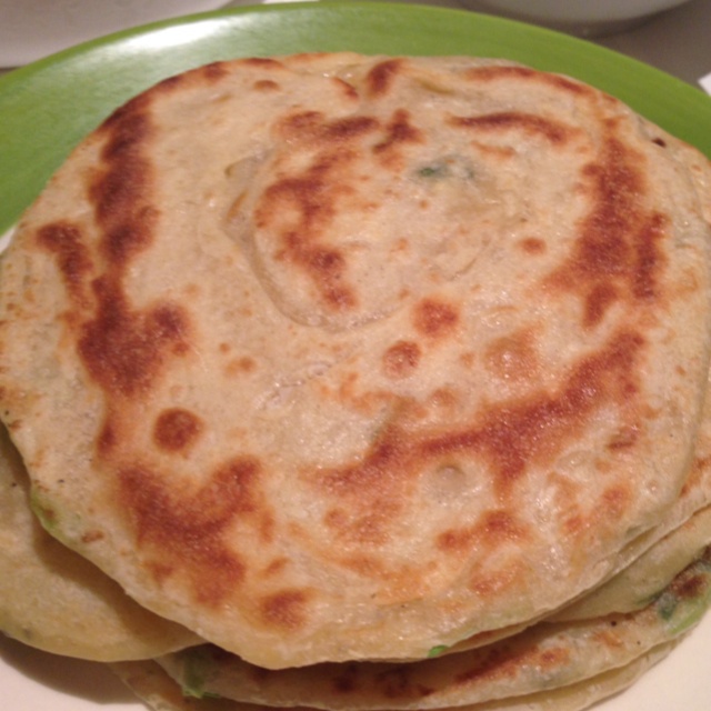 自制葱油饼