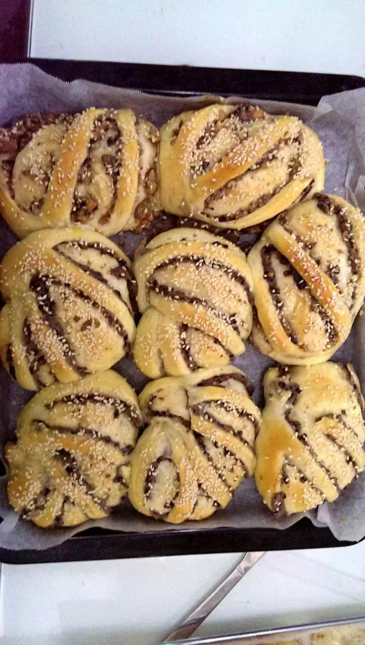 紫薯面包卷（君之配方）