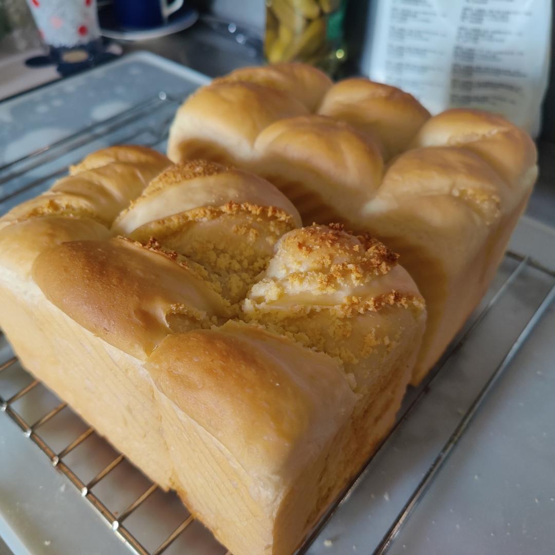 超滋润的椰蓉吐司｜100%酸奶中种(面包体绝绝子，推荐)