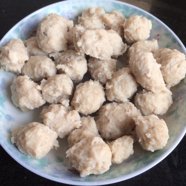 自制鱼丸