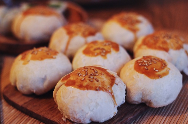 香酥鲜肉月饼
