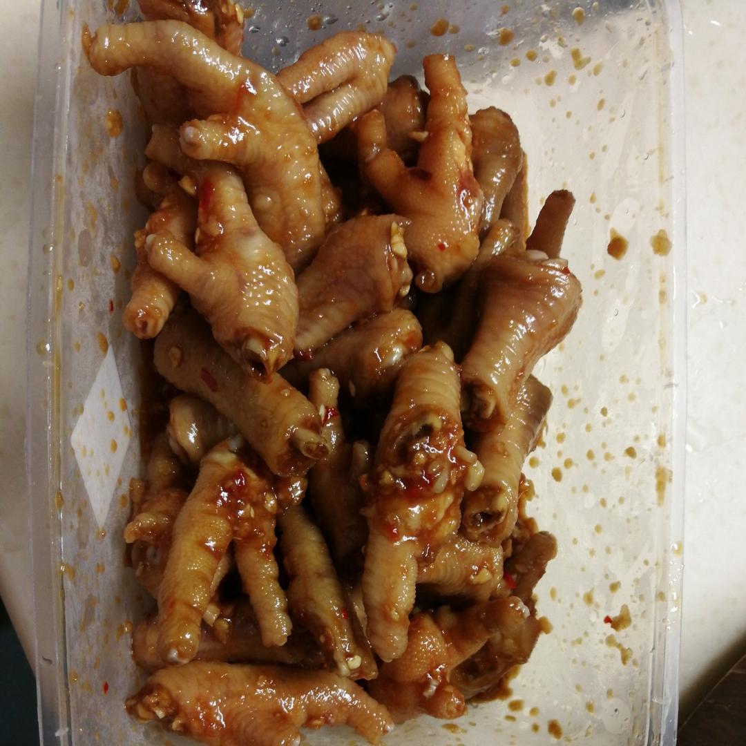 我做了凉拌八珍鸡脚
