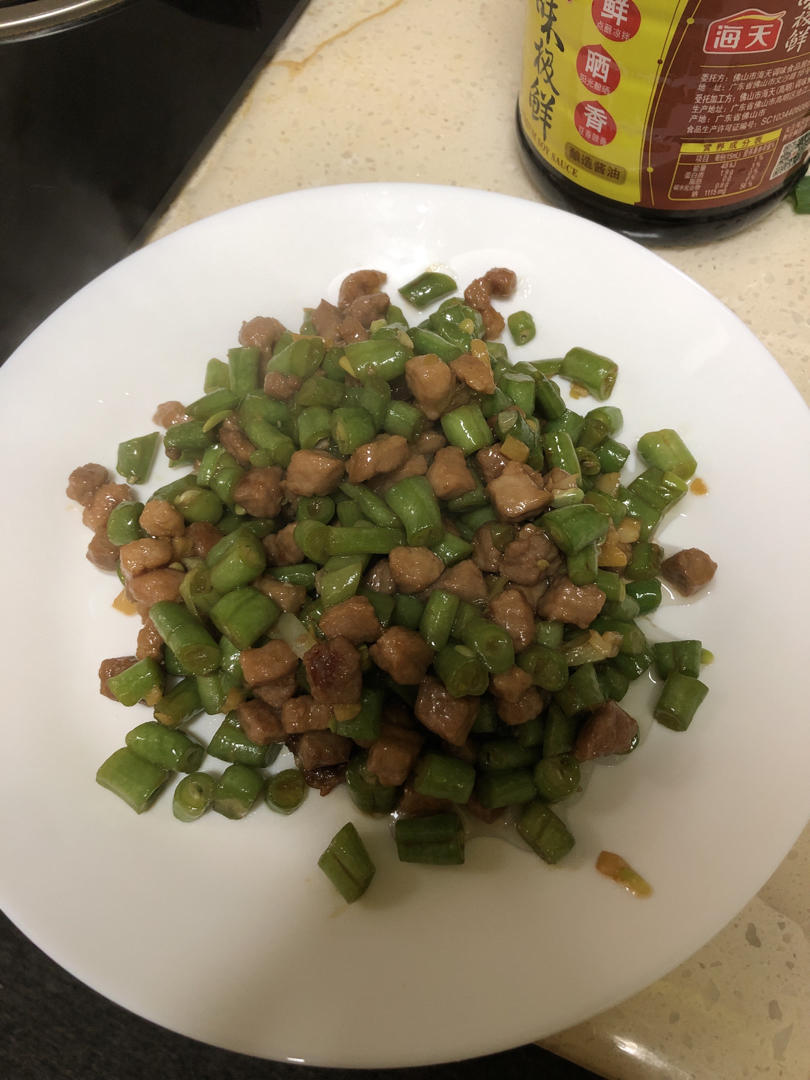 东北菜-碎豆角炒肉