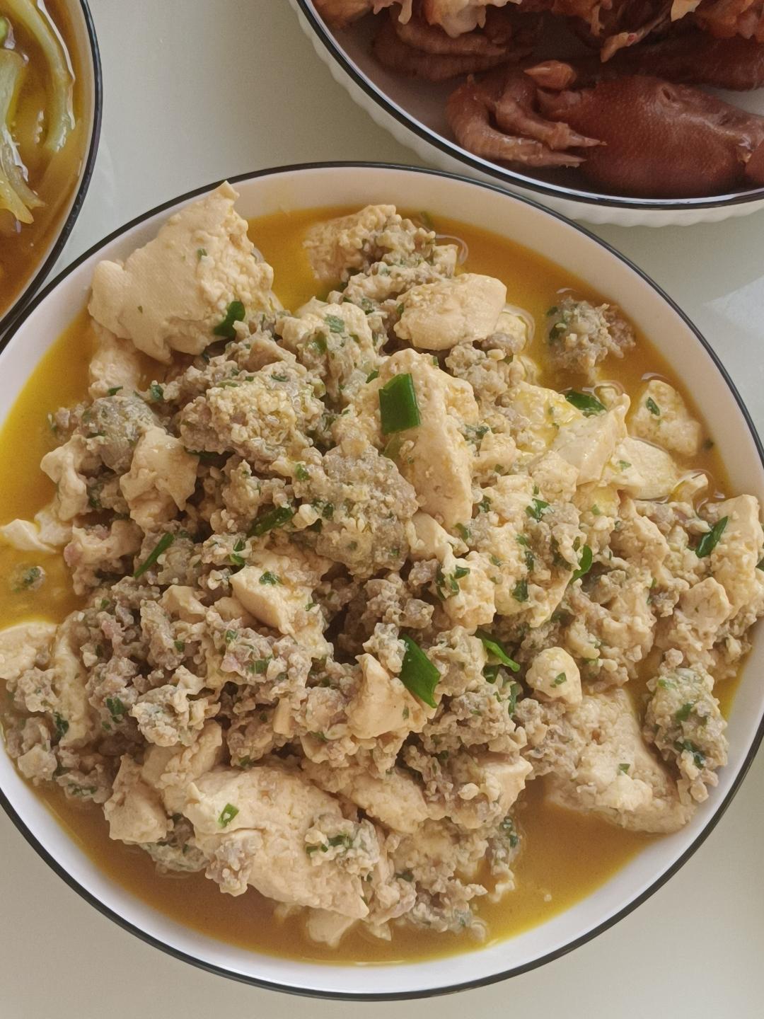 红烧肉沫豆腐｜超下饭
