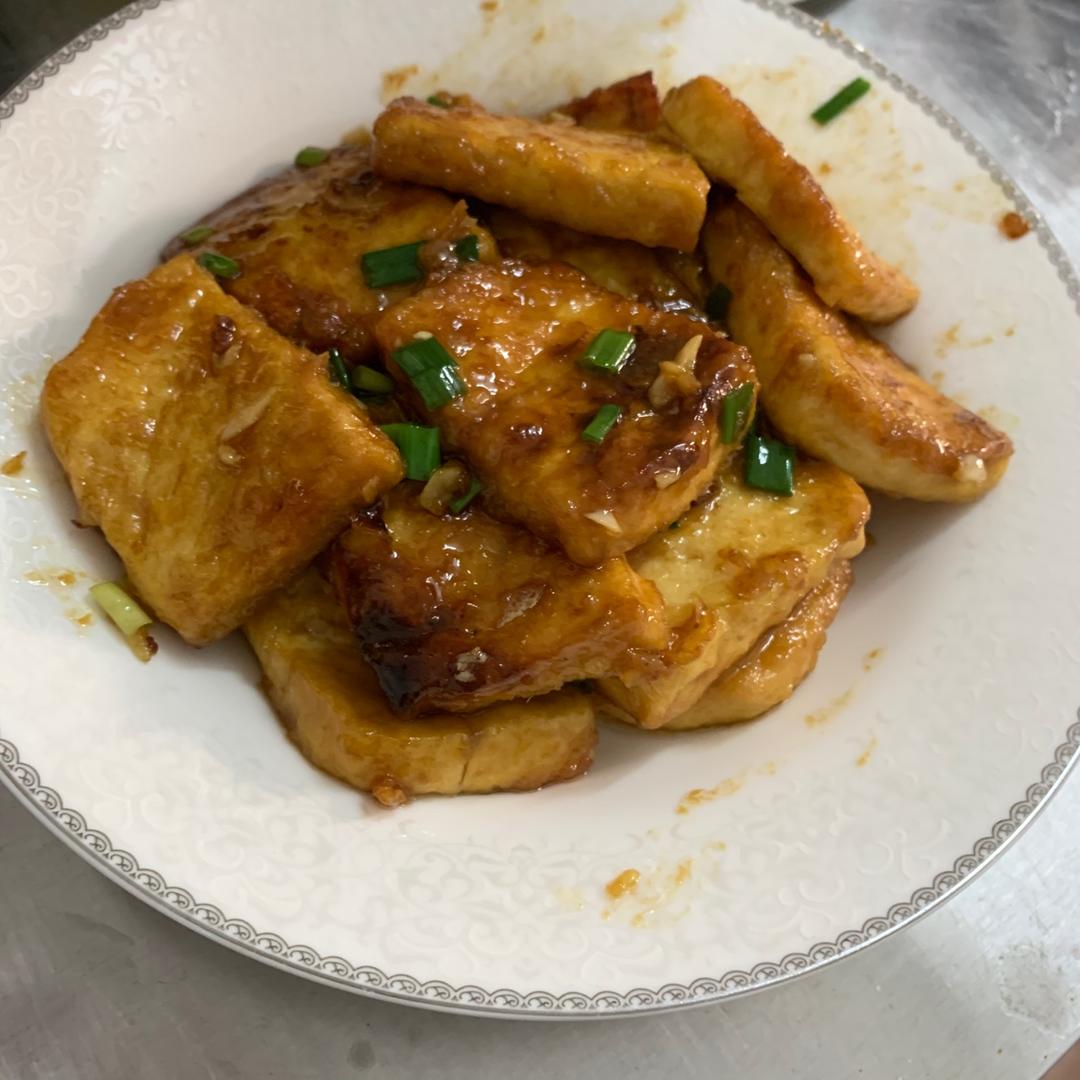 无敌好吃的香煎豆腐