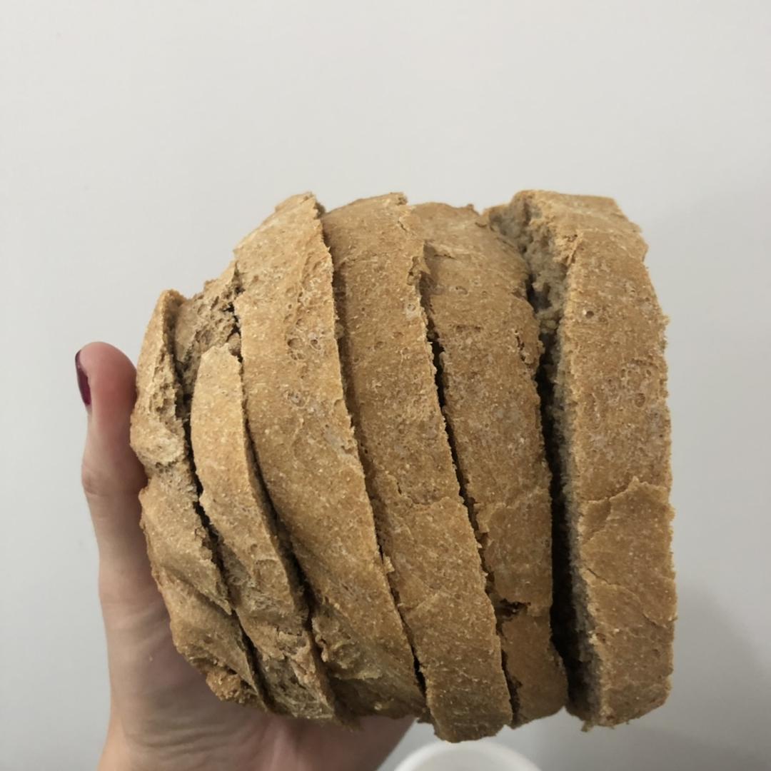 无糖无油全麦吐司（面包机版）