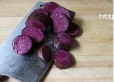 紫薯芝心丸子的做法 步骤1