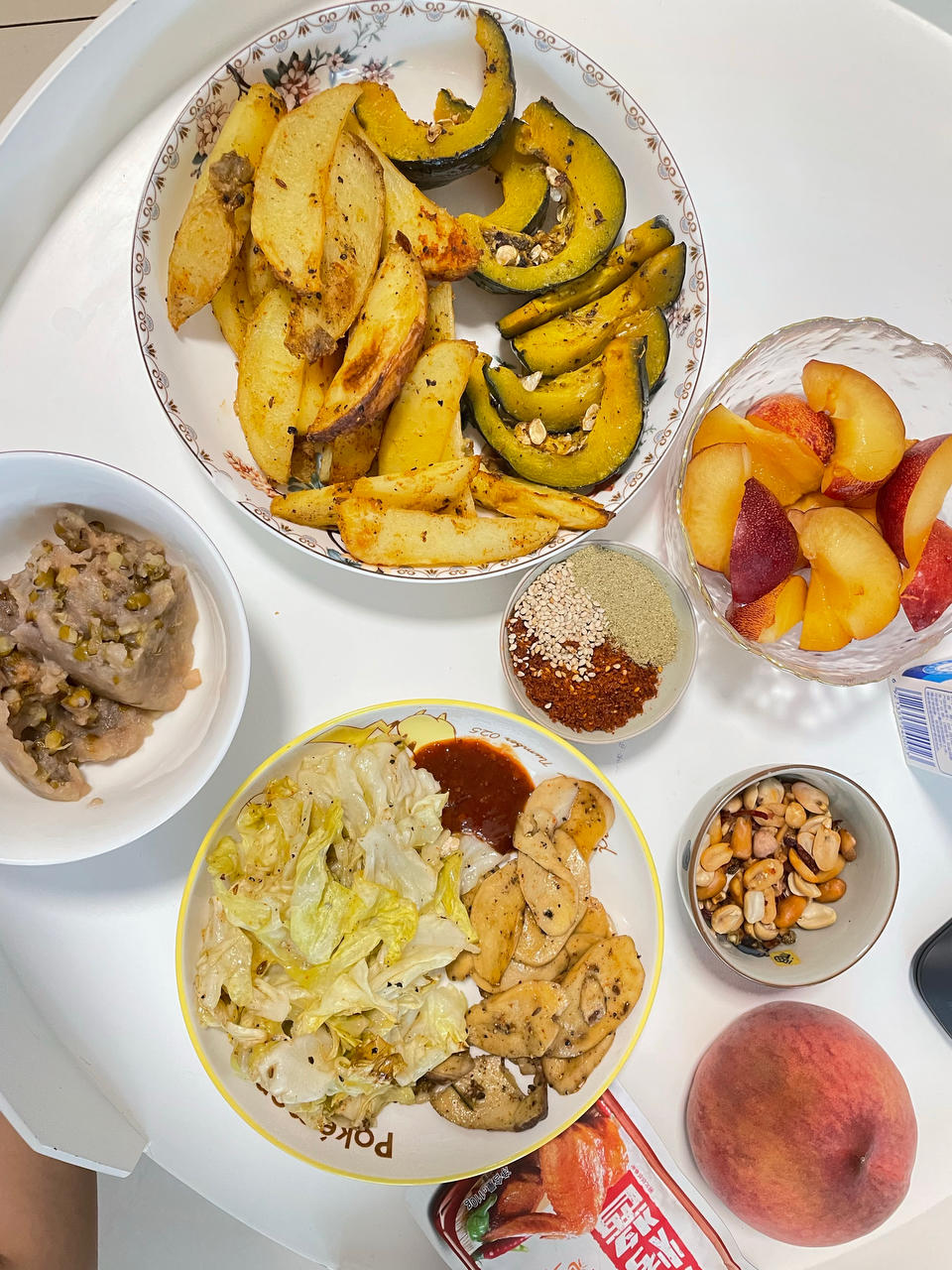 无油低脂烤蔬菜，永远滴神！水煮菜、沙拉吃腻了，来吃这个吧