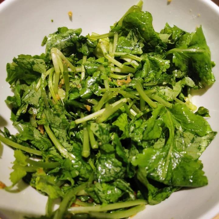 judy20做的凉拌萝卜苗超简单凉菜特别爽口开胃