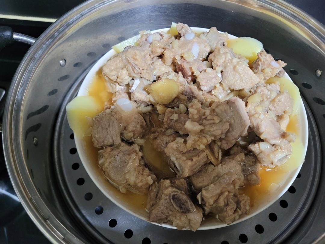 蒜蓉蒸排骨