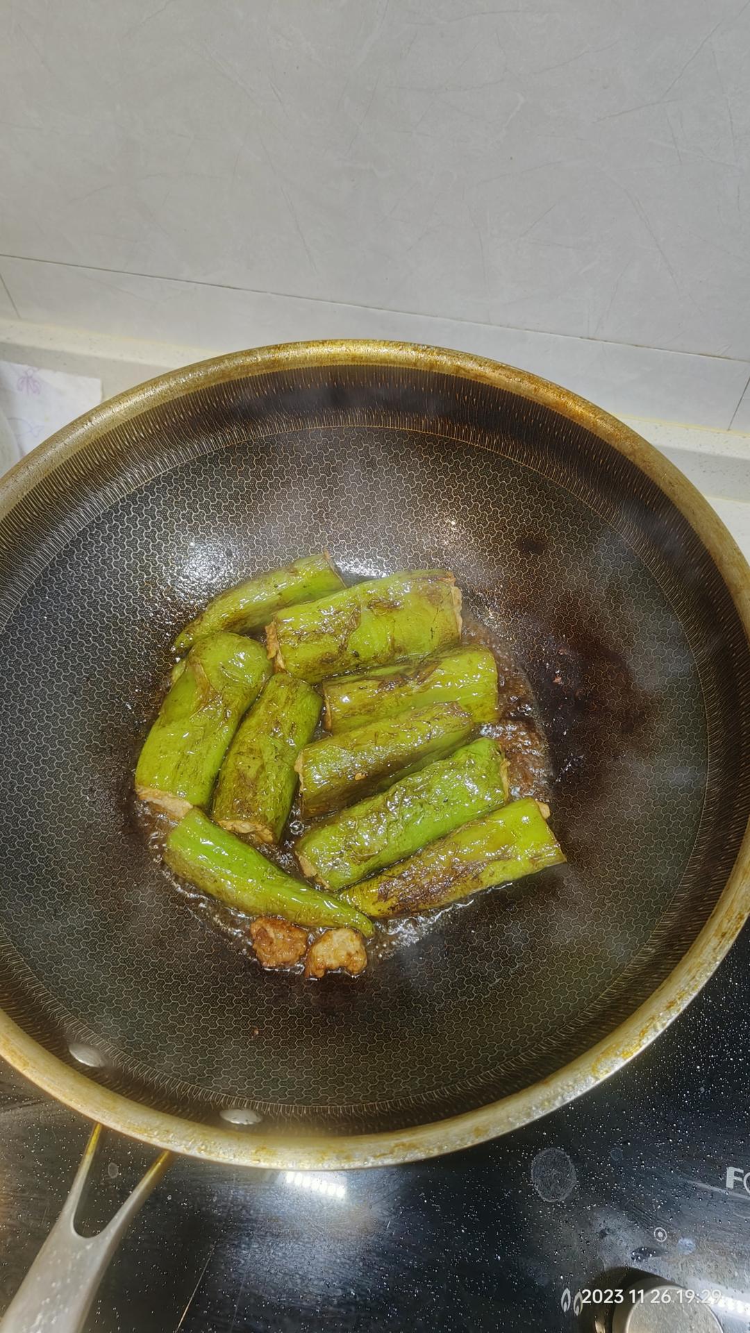 销魂青椒酿肉【超级下饭】