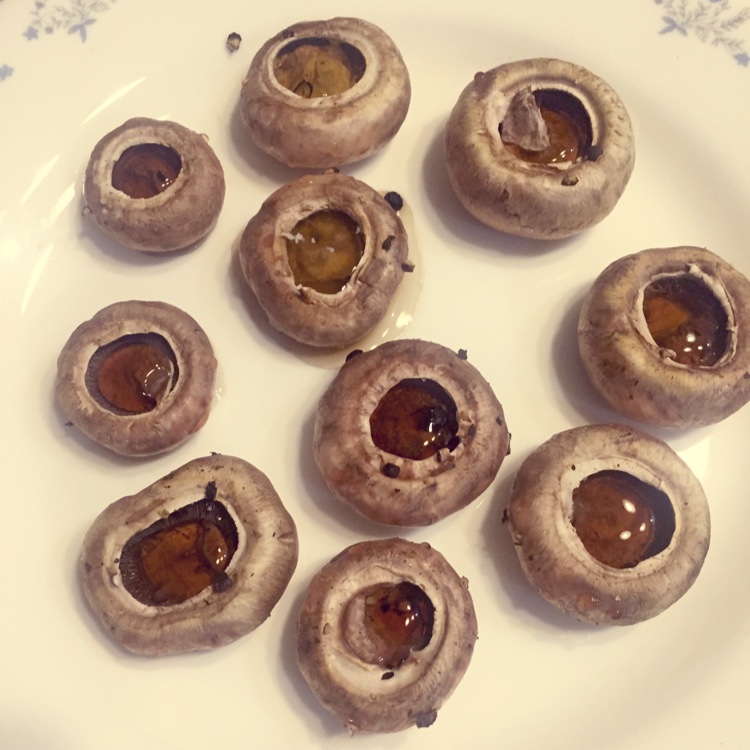 烤蘑菇