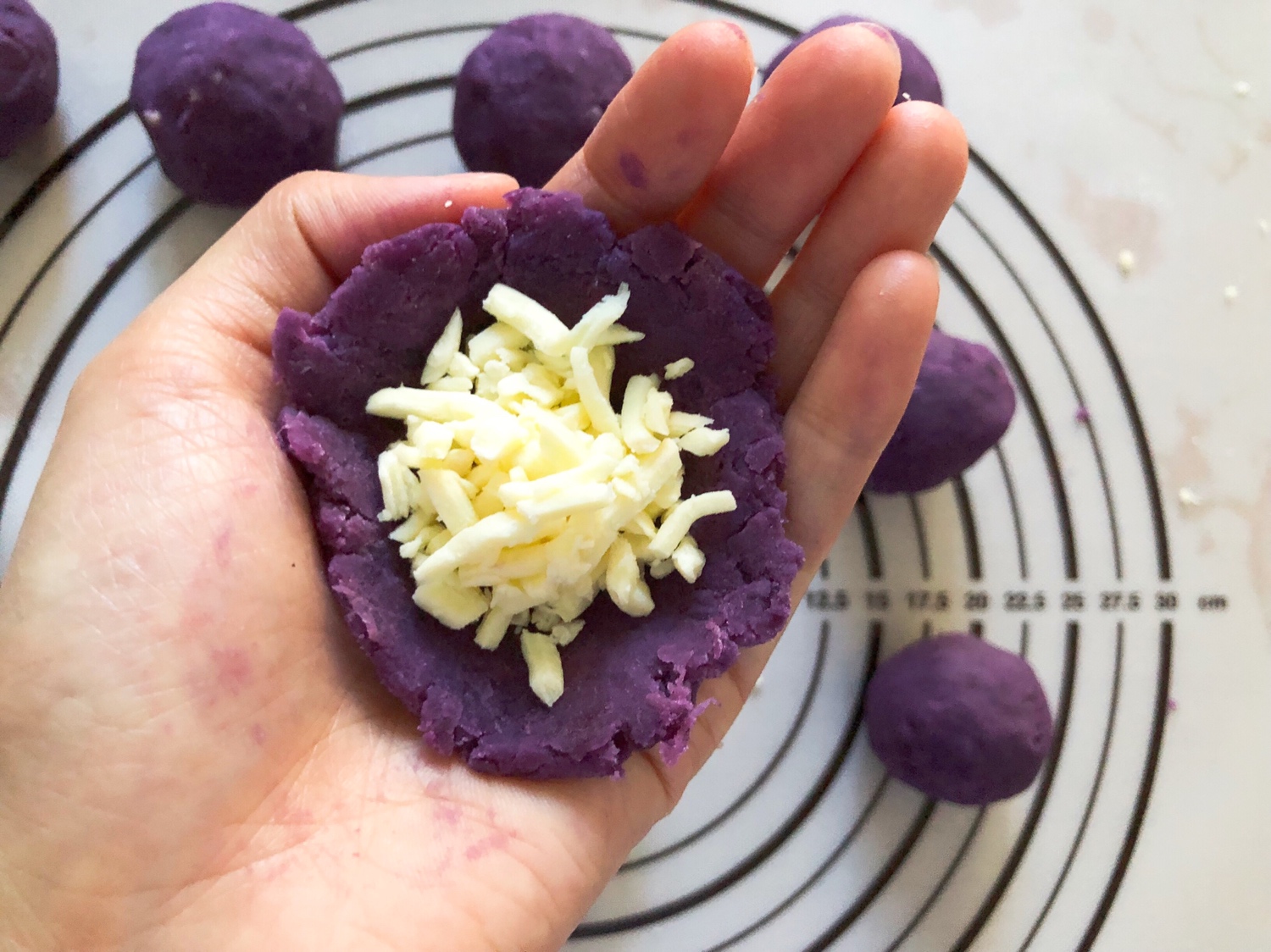 紫薯仙豆糕的做法 步骤10